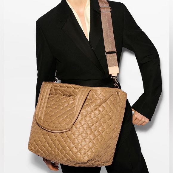 MZ Wallace Medium Metro Tote Deluxe - Caramel ** Please read - Picture 5 of 16